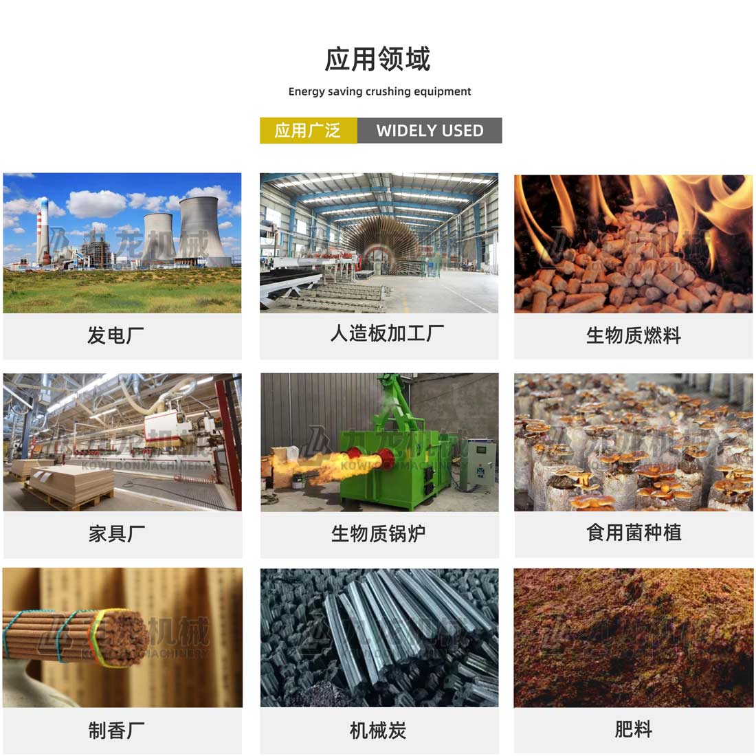 木材粉碎機應用領域 木材粉碎機應用領域