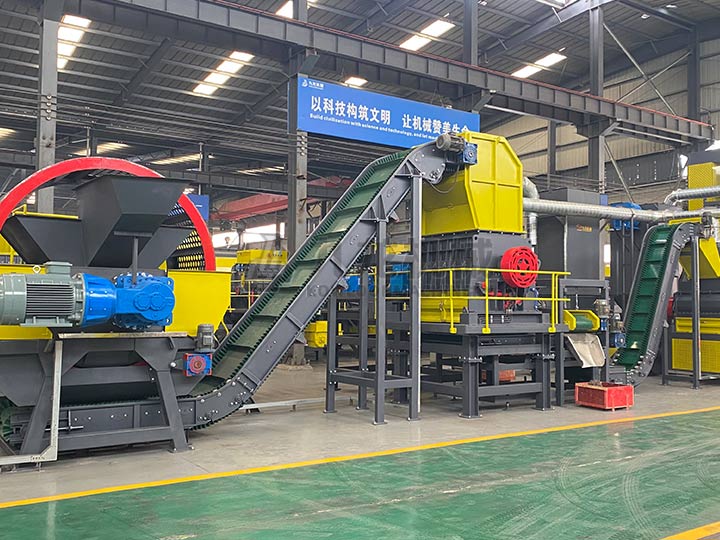 廢舊輪胎處理生產(chǎn)線 廢舊輪胎處理生產(chǎn)線