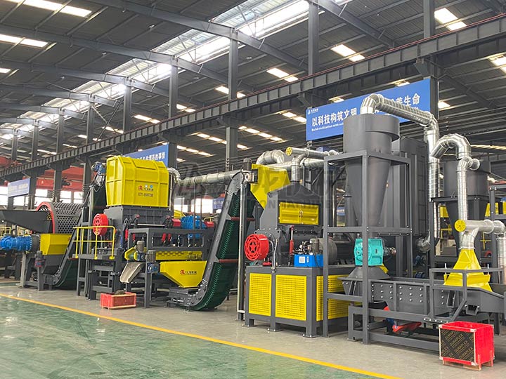 廢舊輪胎處理生產(chǎn)線 廢舊輪胎處理生產(chǎn)線